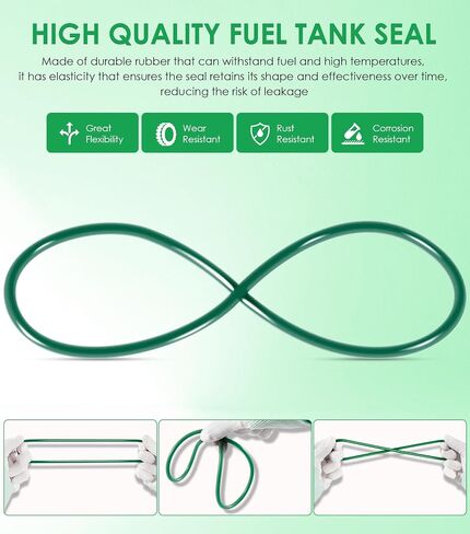 911-245 Fuel Pump Tank Seal, Fuel Tank O-Ring Seal Replacement for Chevrolet Ford GMC Sierra Dodge Ram Chrysler Select Models in Saudi Arabia
