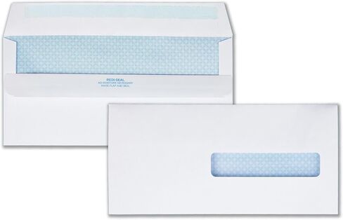 Quality Park Claim Form Envelope, Redi-Seal, 24 lbs., 4-1/2 x 9-1/2 Inches, 500 per Box, White (QUA21438) in Saudi Arabia
