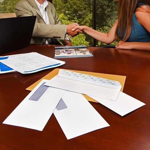 Quality Park Claim Form Envelope, Redi-Seal, 24 lbs., 4-1/2 x 9-1/2 Inches, 500 per Box, White (QUA21438) in Saudi Arabia
