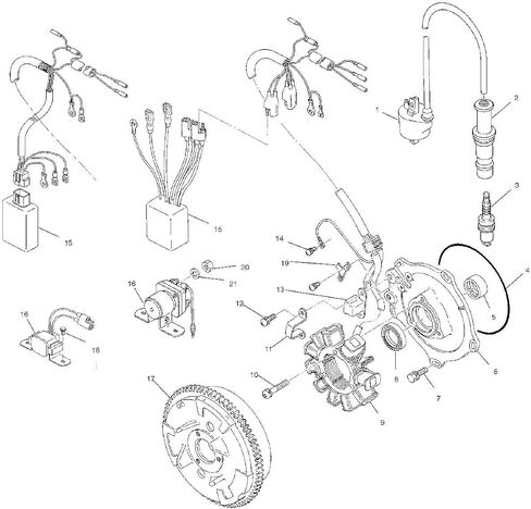 Polaris ATV O-Ring, Genuine OEM Part 3084978, Qty 1 in Saudi Arabia