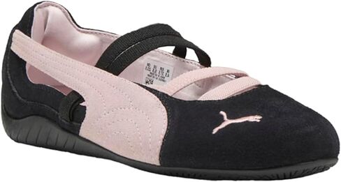 PUMA Womens Speedcat Ballet Suede Ballet Slip On Flats Casual - Black in Saudi Arabia