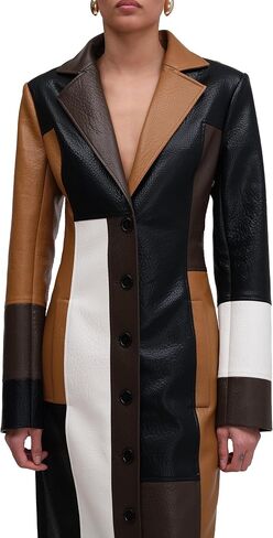 Ronny Kobo Women's Carla Faux Leather Coat in Saudi Arabia