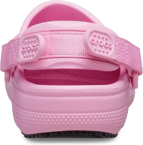 Crocs Unisex Classic Work Clogs Pink Tweed 5 M in Saudi Arabia