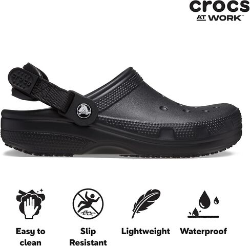 Crocs Unisex Classic Work Clogs Pink Tweed 5 M in Saudi Arabia