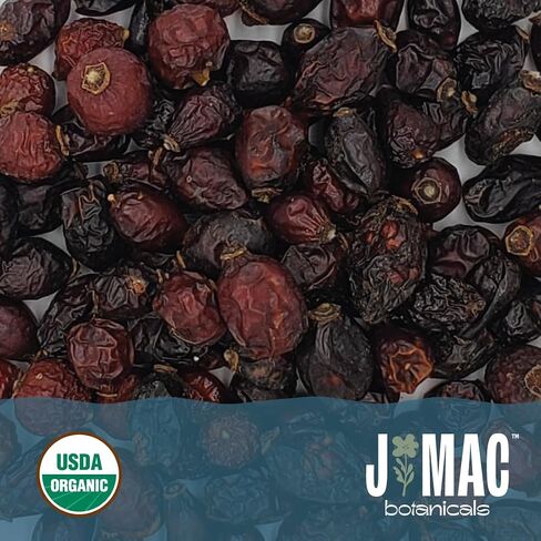 J Mac Botanicals، عشبة نبتة سانت جون العضوية (16 أونصة) من نبتة سانت جون ذات الأوراق السائبة، معتمدة كمنتج عضوي من وزارة الزراعة الأمريكية من قبل شركة Organic Certifiers, Inc. الحصاد الأوروبي، معبأة في الولايات المتحدة الأمريكية، حقيبة عالية الجودة قابلة  in Kuwait