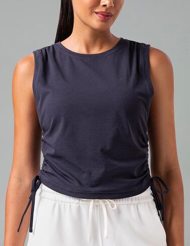 Colorfulkoala Women's Workout Tank Top Athletic Tanks for Gym Sleeveless Activewear Top in Saudi Arabia