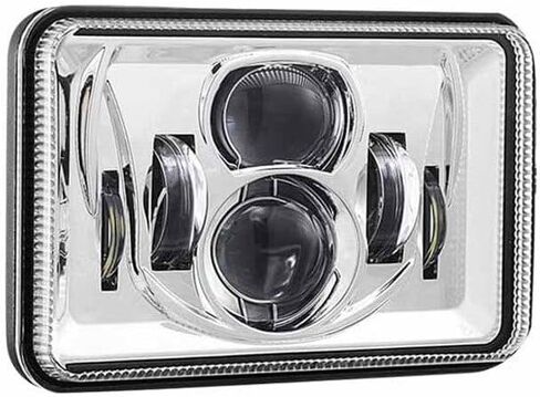 استبدال الدقة الفنية لـ Freightliner FLD112 SBA YEAR 2000 4 × 6 بوصة 11 ديود المصباح الأمامي LED Beam High in Saudi Arabia