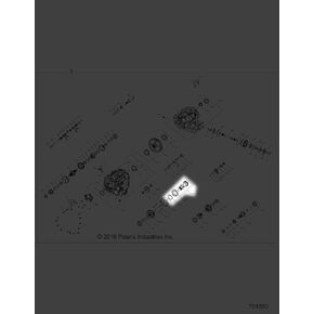 Polaris 3235820 Pinion RZR Turbo XP EPS VELOCITY S PRO 1000 RS1 4 in Kuwait