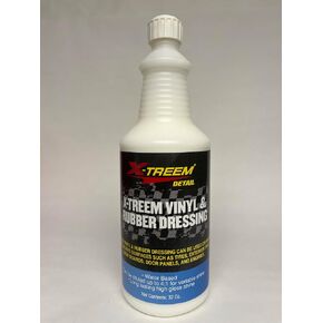 X TREEM Detail Vinyl & Rubber Dressing for Car Detailing, Exterior and Interior Automotive Cleaner and Protectant for Tires, Dash Boards, Door Panels, Engines and More, 32oz in Saudi Arabia