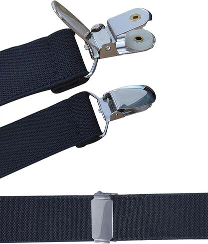 *daisysboutique* Shirt Stays Elastic Adjustable Shirt Holders with Clips Soft Smooth Tuckers For Men Women Professional in Saudi Arabia