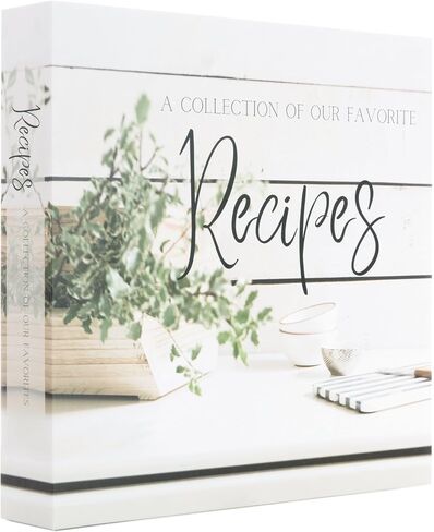 Recipe Book to Write in Your Own Recipes | Recipe Binder | Family Recipe Book Binder | Blank Recipe Books to Write In | Blank Cookbook | Blank Recipe Book | Recipe Journal | 8.5" x 11" Recipe Notebook in Saudi Arabia