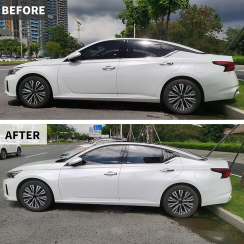 بالنسبة إلى Nissan Altima Teana 2019-2025 ، فإن النافذة الجانبية الخلفية ، والرياضة على غرار النافذة الثلاثية الزجاجية الستائر ، غلاف مغرفة التهوية الهواء ، تغطية الستائر التابعة للسيارات الخارجي التزيين الملحقات (البيانو الأسود) in Saudi Arabia