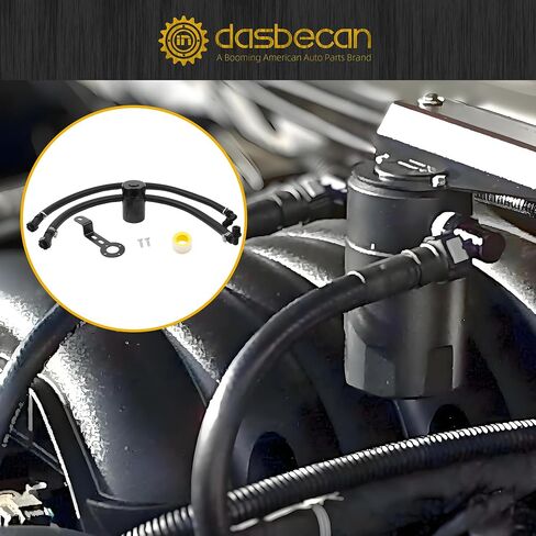 يمكن أن تتوافق مصيد النفط في Dasbecan مع 2014-2018 Chevy Silverado 1500،2015-2020 Tahoe & Suburban ، 2014-2018 Sierra ، 2015-2020 Yukon/Yukon XL 5.3L & 6.2L ، 2015-2019 Escalade 6.2L Oil in Saudi Arabia