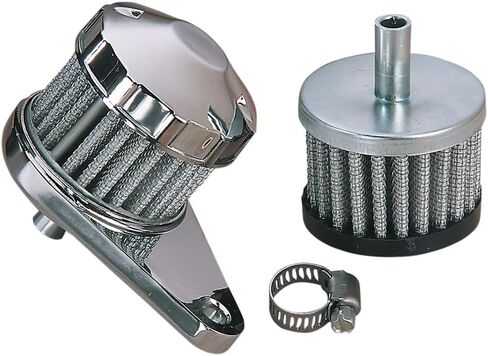Emgo Crankcase Filter- Chrome in Saudi Arabia