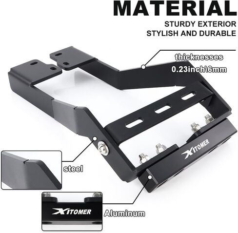 Xitomer Scrape Bar 12 bar Compatible with Z500 Ninja 500 2024-2025, NINJA400 NINJA250 2018-2024, Z400 Z250 2019-2024 Tail Bar 12 o'clock Stunt Riding Scraper Guards in Saudi Arabia