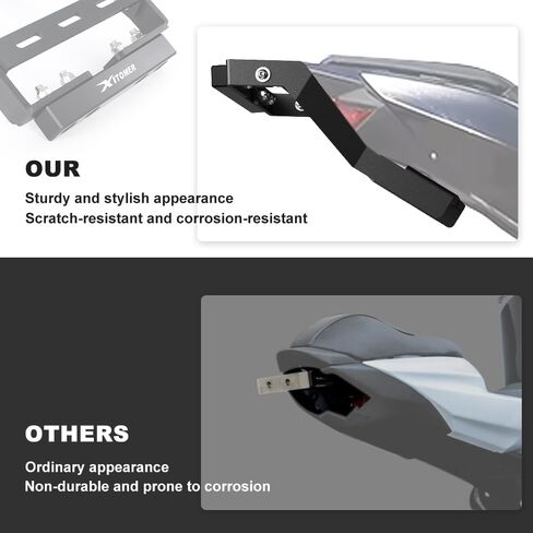 Xitomer Scrape Bar 12 bar Compatible with Z500 Ninja 500 2024-2025, NINJA400 NINJA250 2018-2024, Z400 Z250 2019-2024 Tail Bar 12 o'clock Stunt Riding Scraper Guards in Saudi Arabia