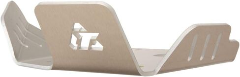 Tusk Aluminum Skid Plate Silver Compatible with Kawasaki KLX110 2002-2020/KLX110L 2010-2020/KLX110R/L 2021-2025 in Saudi Arabia