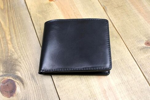 Leather Bifold Wallet with Personalization | Mens Leather Bifold Wallet | Women's Wallet | 3rd Anniversary Leather Gift | Gift or husband | Handmade Leather Wallet in Saudi Arabia