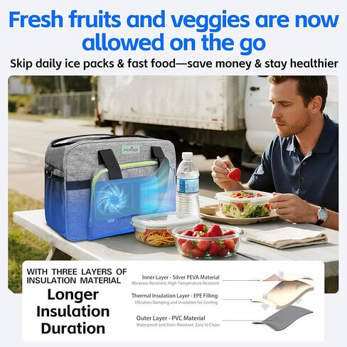 16 Quarts 12 Volt محمولة ICELED CAR ELECTRAL BAG 15L AC/DC COOL و HEAT THERMAL CLOP في مصلحة مريحة متوفرة دافئة جميع السائقين في ثلاجة الشاحنة الطويلة in Kuwait