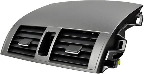 Car Center Dash A/C Outlet Air Vent Panel With Strip Trim Compatible For Toyota Corolla 2009-2013 in Saudi Arabia
