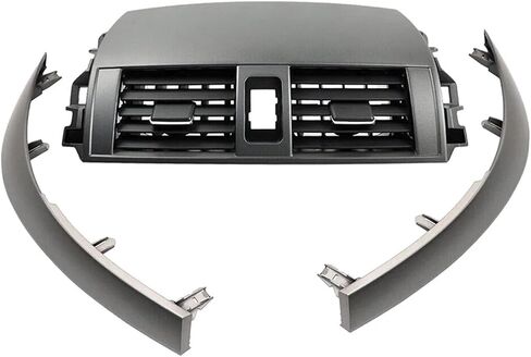 Car Center Dash A/C Outlet Air Vent Panel With Strip Trim Compatible For Toyota Corolla 2009-2013 in Saudi Arabia