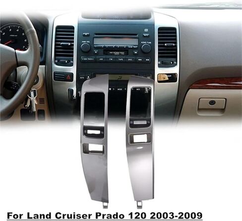 Car Air Conditioner Outlet Frame A/C Vents Plate Panel Compatible For Toyota Land Cruiser Prado 120 Compatible For Lexus GX470 2003-2009 in Saudi Arabia