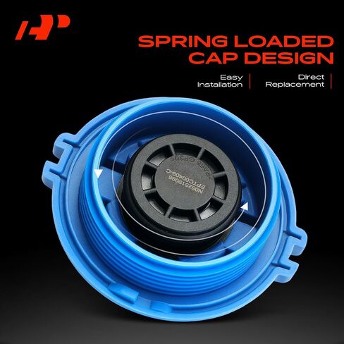 A-Premium Coolant Reservoir Expansion Tank Cap Compatible with Volkswagen Jetta, Passat, Golf, Beetle, CC, Touareg, Eos, GTI & Audi Q5, A3 A4 A5 A6 A7 Quattro, TT & Porsche Cayenne, Macan, Panamera in Saudi Arabia