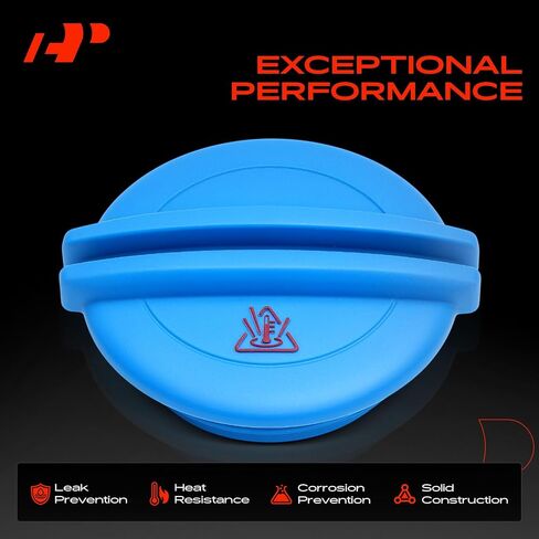 A-Premium Coolant Reservoir Expansion Tank Cap Compatible with Volkswagen Jetta, Passat, Golf, Beetle, CC, Touareg, Eos, GTI & Audi Q5, A3 A4 A5 A6 A7 Quattro, TT & Porsche Cayenne, Macan, Panamera in Saudi Arabia