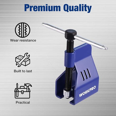 Workpro 1/2 بوصة من النحاس أنبوب الأنبوب الأكمام ، أداة إزالة حلقة الطرير ، ومسجلة مقبض صنبور ، وتصميم خالٍ من الأضرار in Kuwait