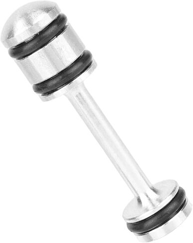 Aluminum Oil Diverter Barbell, Compatible with Gen III & IV Engines LS1 LS3 LS2 LS6 L92 L99 L33 LQ4 LQ9 4.8L 5.3L 5.7L 6.0L 6.2L LS Performance Parts Oil Billet Diverter Barbell (Black, Silver) in Saudi Arabia