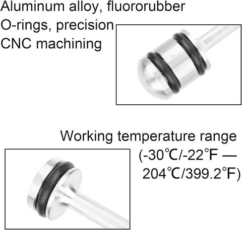 Aluminum Oil Diverter Barbell, Compatible with Gen III & IV Engines LS1 LS3 LS2 LS6 L92 L99 L33 LQ4 LQ9 4.8L 5.3L 5.7L 6.0L 6.2L LS Performance Parts Oil Billet Diverter Barbell (Black, Silver) in Saudi Arabia