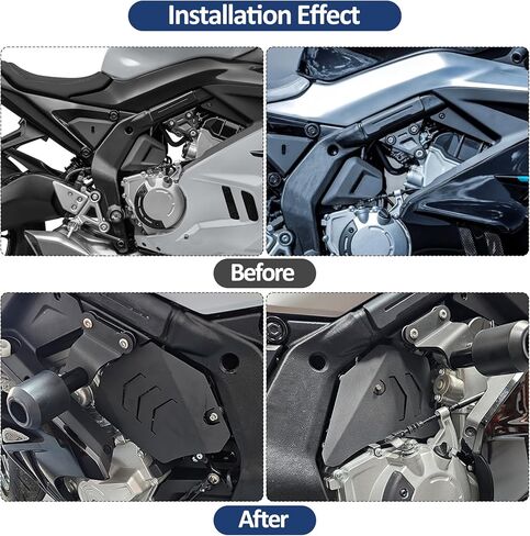 Motorcycle Engine Guard Frame Protector Body Dust Shield Compatible with CFMOTO 675SR 675SR-R 675SRR 675 SR SRR SR-R 675NK in Saudi Arabia