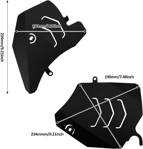 Motorcycle Engine Guard Frame Protector Body Dust Shield Compatible with CFMOTO 675SR 675SR-R 675SRR 675 SR SRR SR-R 675NK in Saudi Arabia
