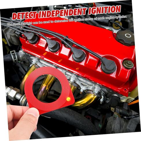 2pcs Automotive ECU Induction Test Coil Security System Key Detection Cards Compatible Car for Theft Prevention and Diagnostics in Saudi Arabia