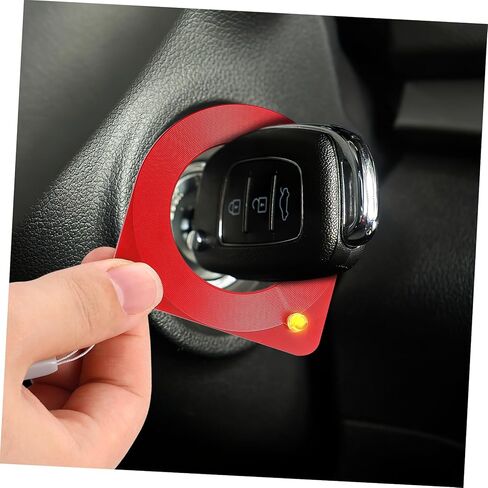 2pcs Automotive ECU Induction Test Coil Security System Key Detection Cards Compatible Car for Theft Prevention and Diagnostics in Saudi Arabia