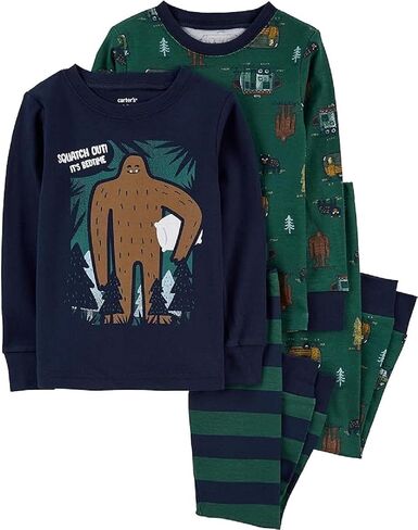 Carter's Baby and Toddler Boys' 4-Piece Snug-Fit Cotton Pajamas in Kuwait