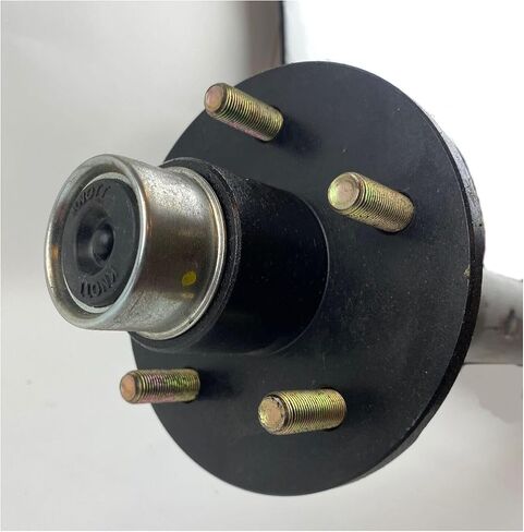 09757 09757 PWC Trailer Axle with Hubs, 2700 Lb Capacity 09757 in Saudi Arabia