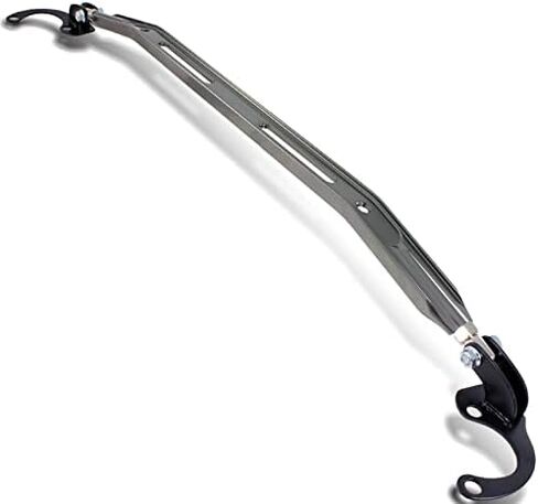 شريط Strut Hyperspeed الأمامي+الخلفي+الجزء العلوي+البرج السفلي بار 4PCS CNC الألومنيوم الملاءمة لهوندا Civic/CRX/Civic del Sol من أجل acura integra ، استبدال السيارات (جميع 4pcs w/23 "الخلفية السفلى ، gunmetal) in Kuwait