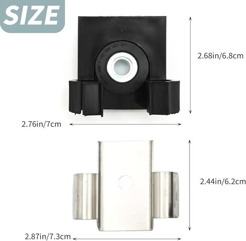 34406854898 6854898 Parking Brake Cable Clip Retainer Set, Replacement for BMW 1 2 3 4 Series F20 F21 F22 F23 F87 F30 F31 F34 F80 F32 F33 F36 F82 F83 in Saudi Arabia