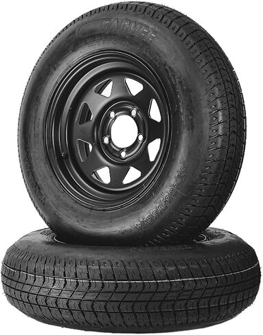 إطارات مقطورة 2 حزمة على إطارات وعجلات مقطورة RIM ST205/75D14 in Kuwait