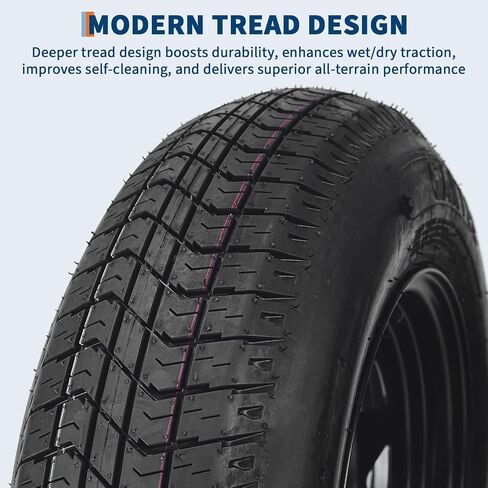 إطارات مقطورة 2 حزمة على إطارات وعجلات مقطورة RIM ST205/75D14 in Kuwait