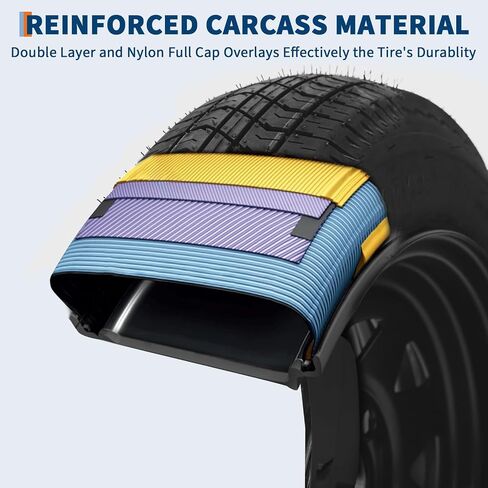 إطارات مقطورة 2 حزمة على إطارات وعجلات مقطورة RIM ST205/75D14 in Kuwait
