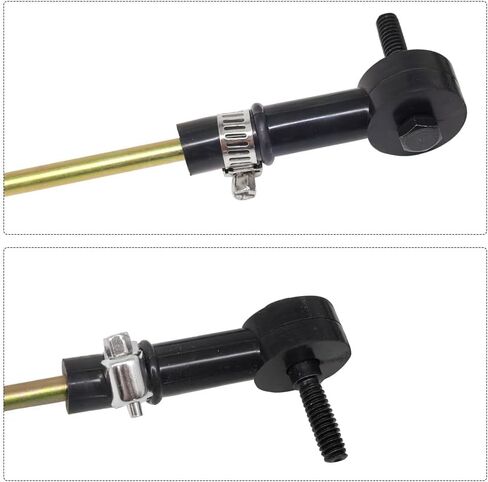 صمام التحكم في ارتفاع صمام الربط القابل للتعديل الملائم لـ Haldex 48100225 ، 13-1/2 "إلى 19-1/2" قضيب صمام تسوية شبه متدفق ، استبدل SRK168 R307852 ، حزمة 2 in Saudi Arabia