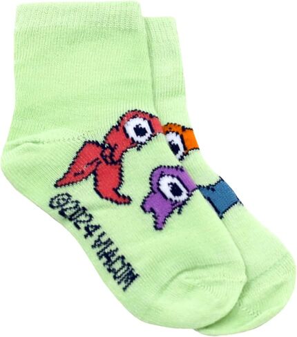 Nickelodeon Teenage Mutant Ninja Turtles TMNT Ankle Socks for Boys, 10 Pair Multi Pack in Saudi Arabia