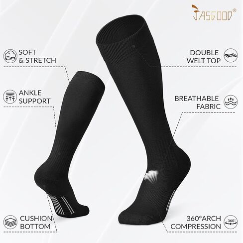 JASGOOD Baseball Socks and Belt Combo Set Softball Socks Baseball Elastic Belt for Youth Boys Girls Adult in Saudi Arabia