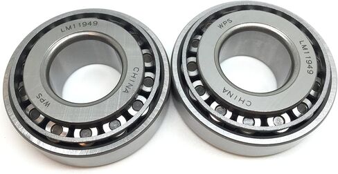 (Set of 4) Trailer/Agricultural Hub Wheel Bearing Set WPS (TM) LM11949 LM11910 0.75'' I.D. x 1.781'' O.D. in Saudi Arabia