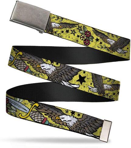 Buckle-Down Web Belt Truth & Justice Tattoo 1.5" in Saudi Arabia