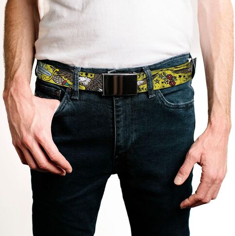 Buckle-Down Web Belt Truth & Justice Tattoo 1.5" in Saudi Arabia