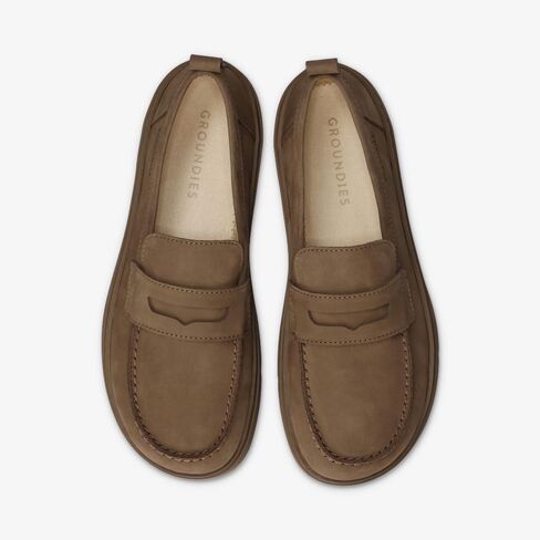 GROUNDIES Brisbane Women Penny Loafer - Classic Style, Minimalist Comfort, Flexible Urban Sole, Nappa Leather, Versatile Use in Saudi Arabia