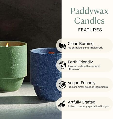 Paddywax National Parks Artisan Soy Wax Scented Candle Made in The USA, 6-Ounce Tin, Olympics in Kuwait